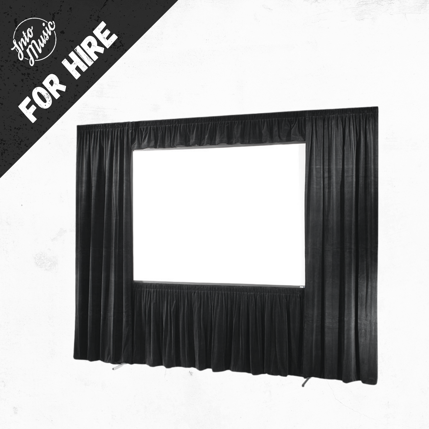 Hire A Draper Projector Projection Screen With Drape Kit 8ftx6ft