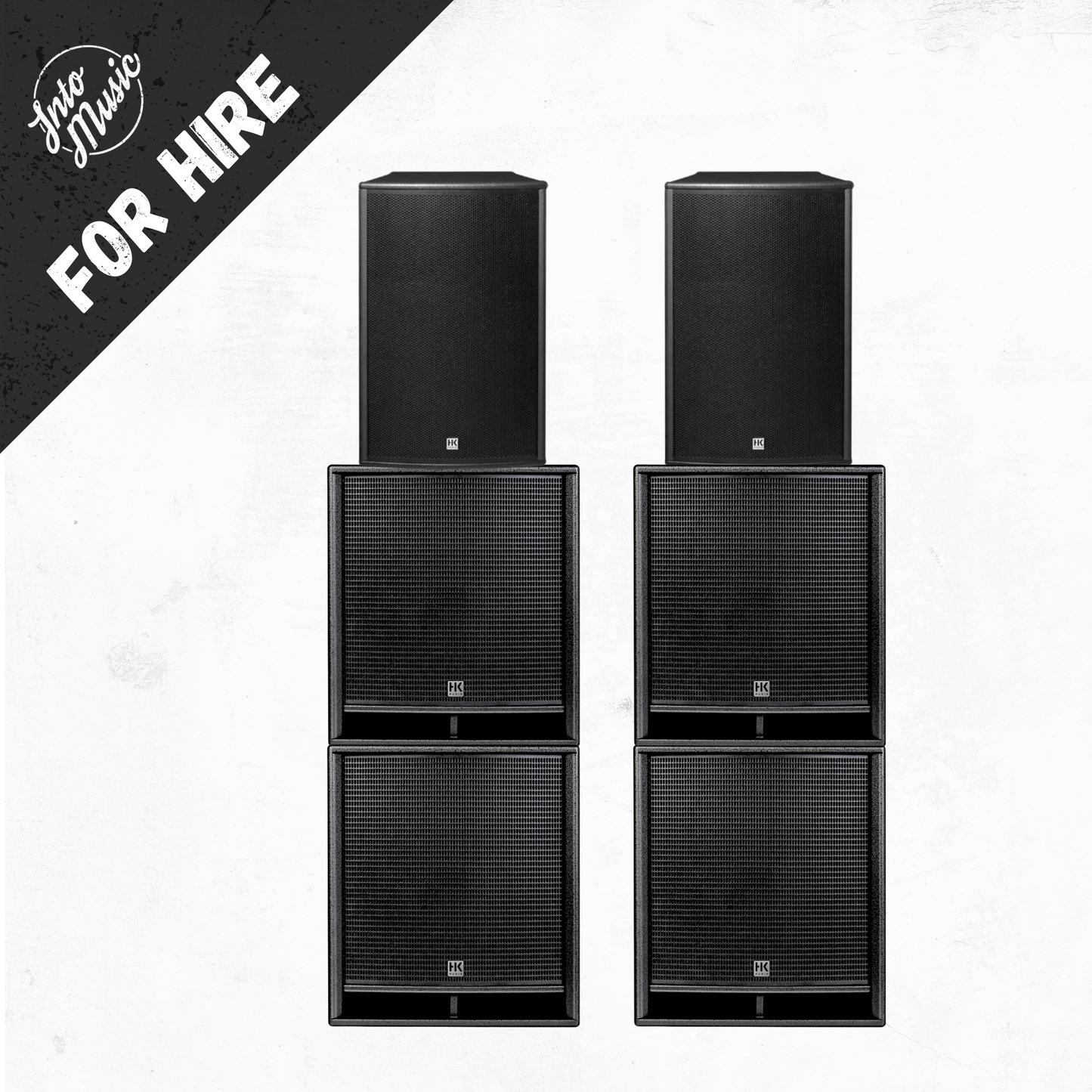 Hire A HK Audio PA System (4400w)