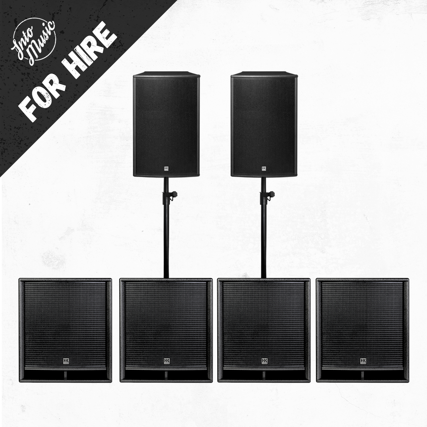Hire A HK Audio PA System (4400w)
