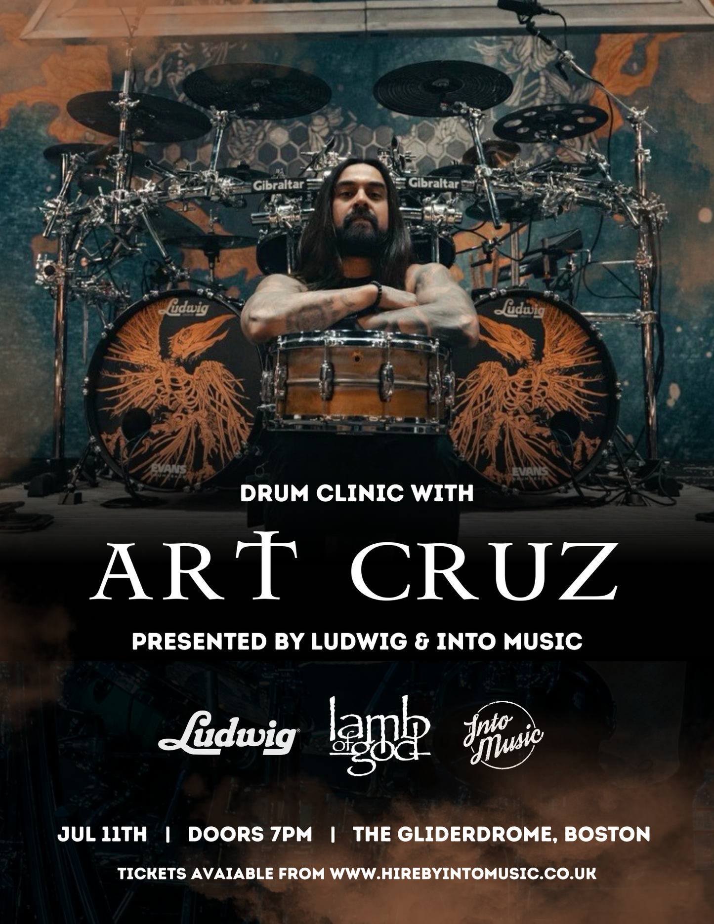 Art Cruz Drum Clinic Ticket