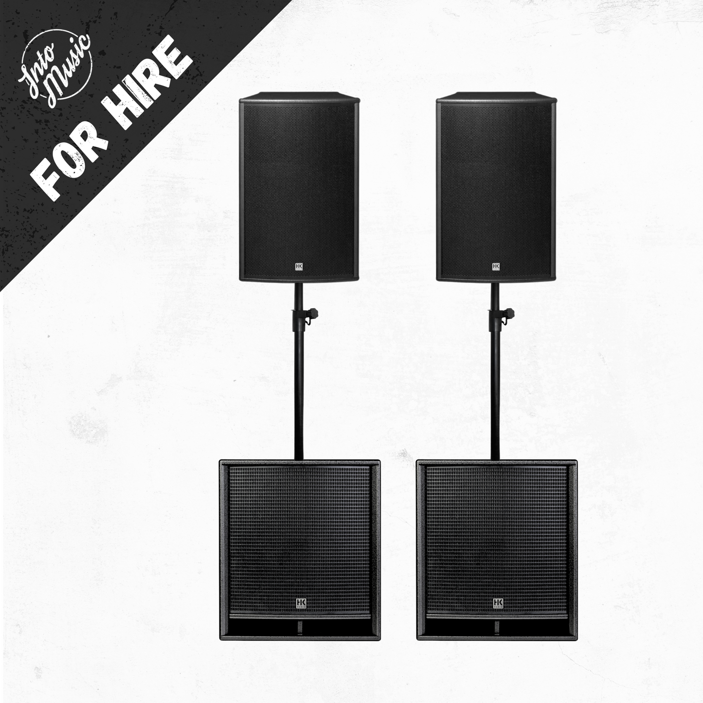 Hire A HK Audio PA System (3200w)
