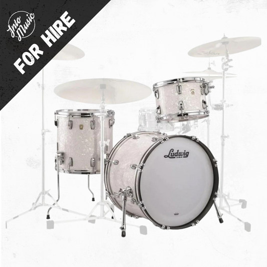 Hire a Ludwig Classic Oak Downbeat 20" Drum Kit