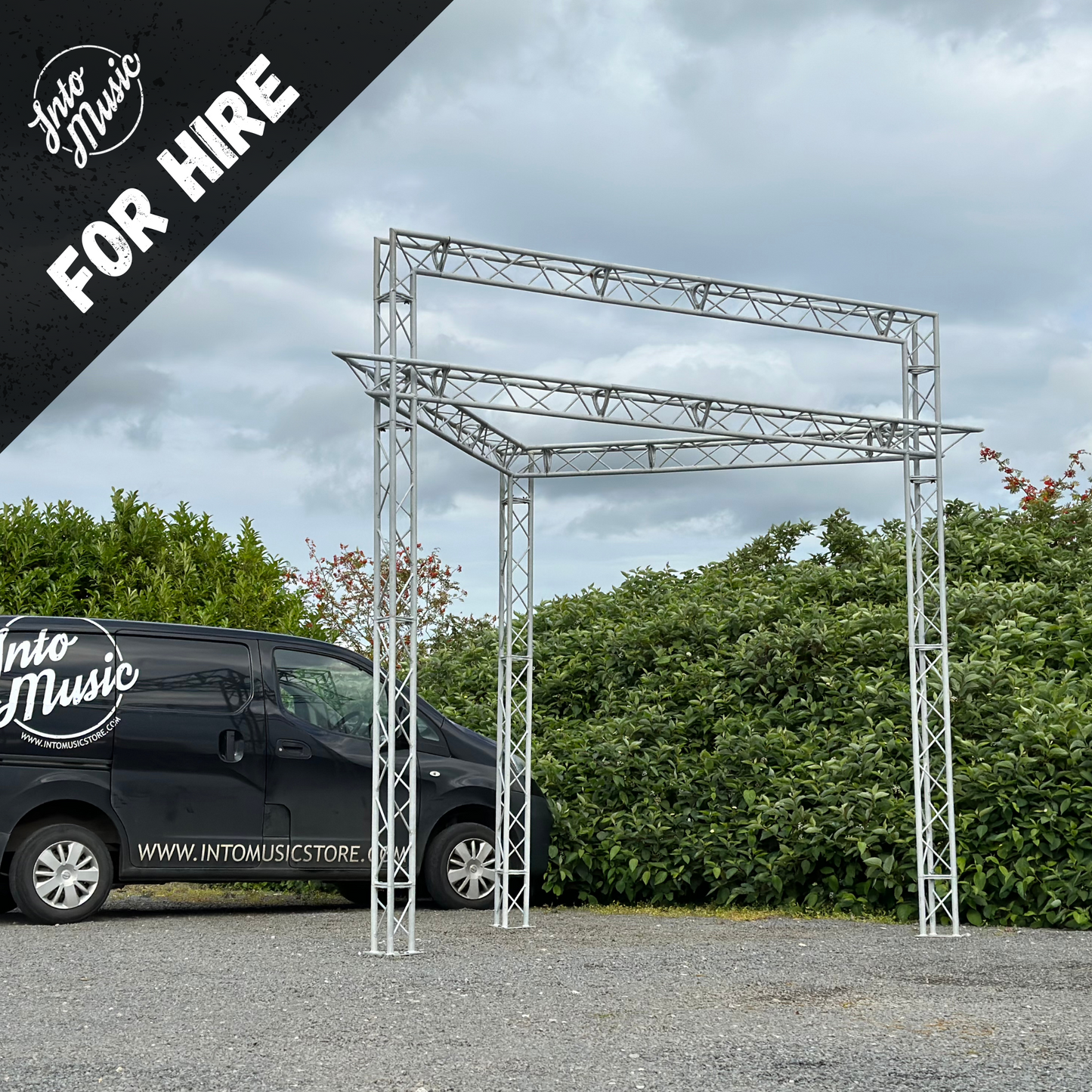 Hire A Truss DJ Booth, Lighting Rig, Exhibition Stand