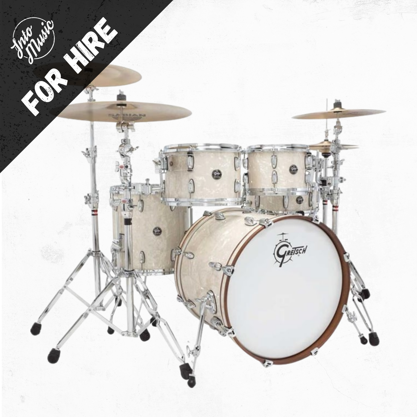 Hire a Gretsch Renown 22" Drum Kit